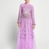 Agnes Pink Sequin Maxi Dress