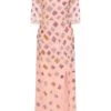 Alison Primrose Pink Embellished Maxi Dress