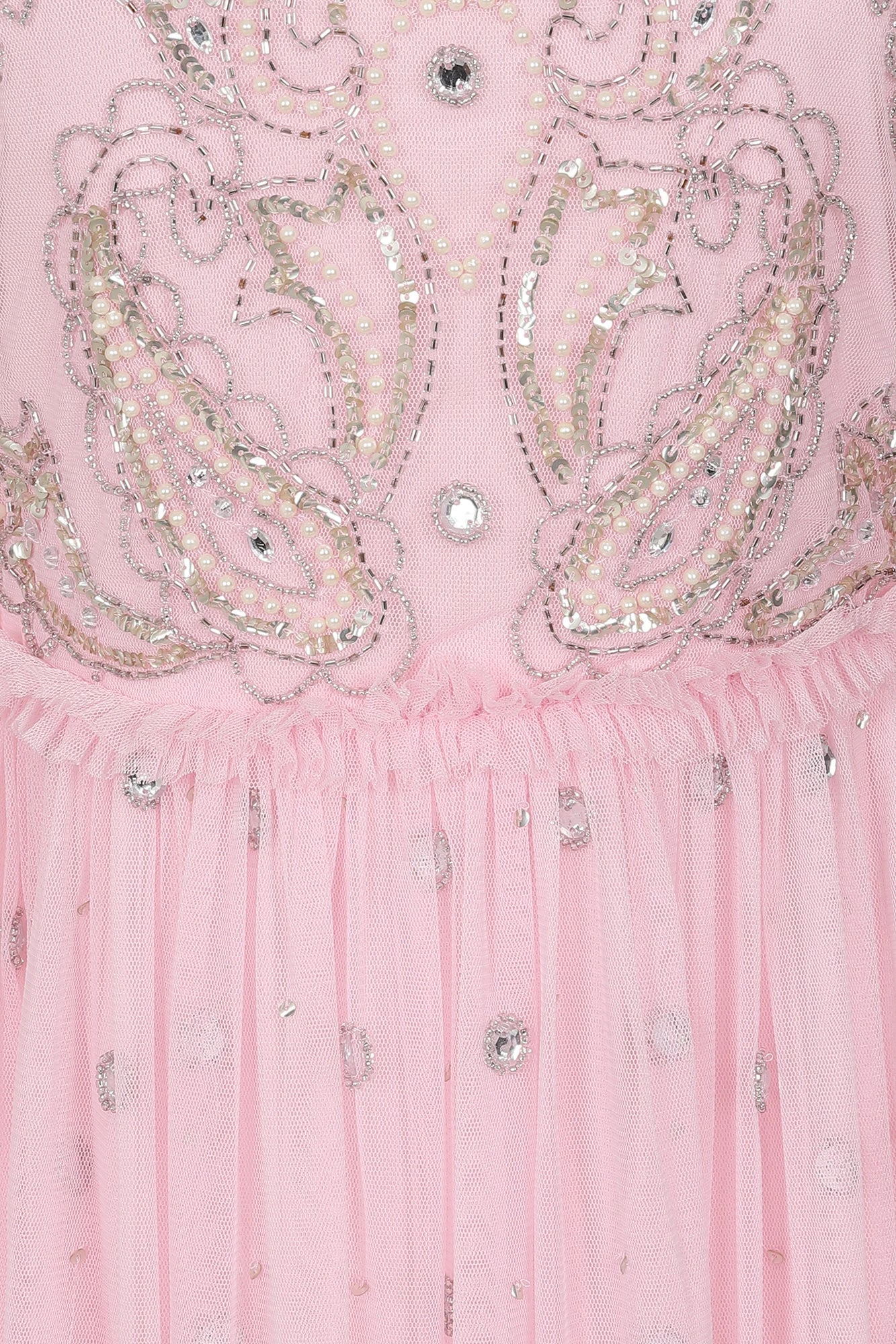 Anita Pink Embellished Maxi Dress 8 Anita Pink Embellished Maxi Dress - Image 8