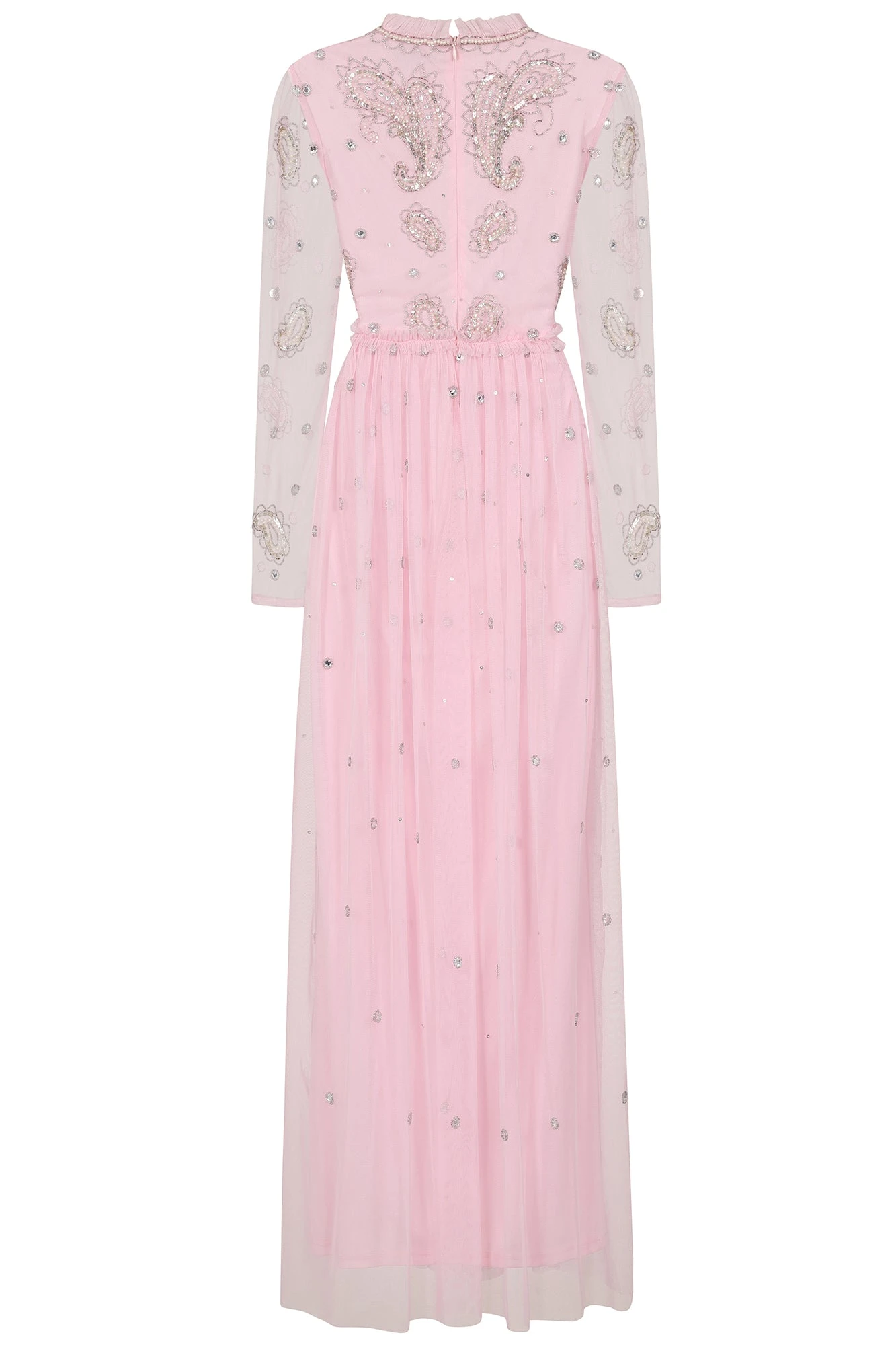 Anita Pink Embellished Maxi Dress 9 Anita Pink Embellished Maxi Dress - Image 9