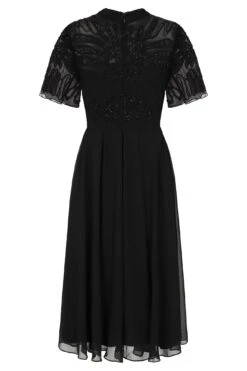 Cari Black Cornelli Sequin Midi Dress 16 Cari Black Cornelli Sequin Midi Dress -Frock And Frill US Cari Black Cornelli Midi Dress 3