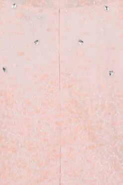 Carolyn Blush Sequin Maxi Dress -Frock And Frill US Carolyn Blush Sequin Maxi Dress 4