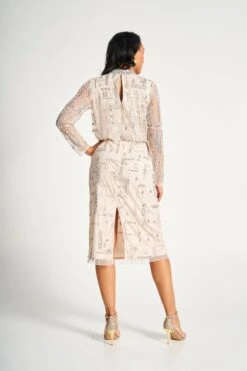 Giselle Embellished Midi Dress -Frock And Frill US Giselle Embellished Midi Dress 6