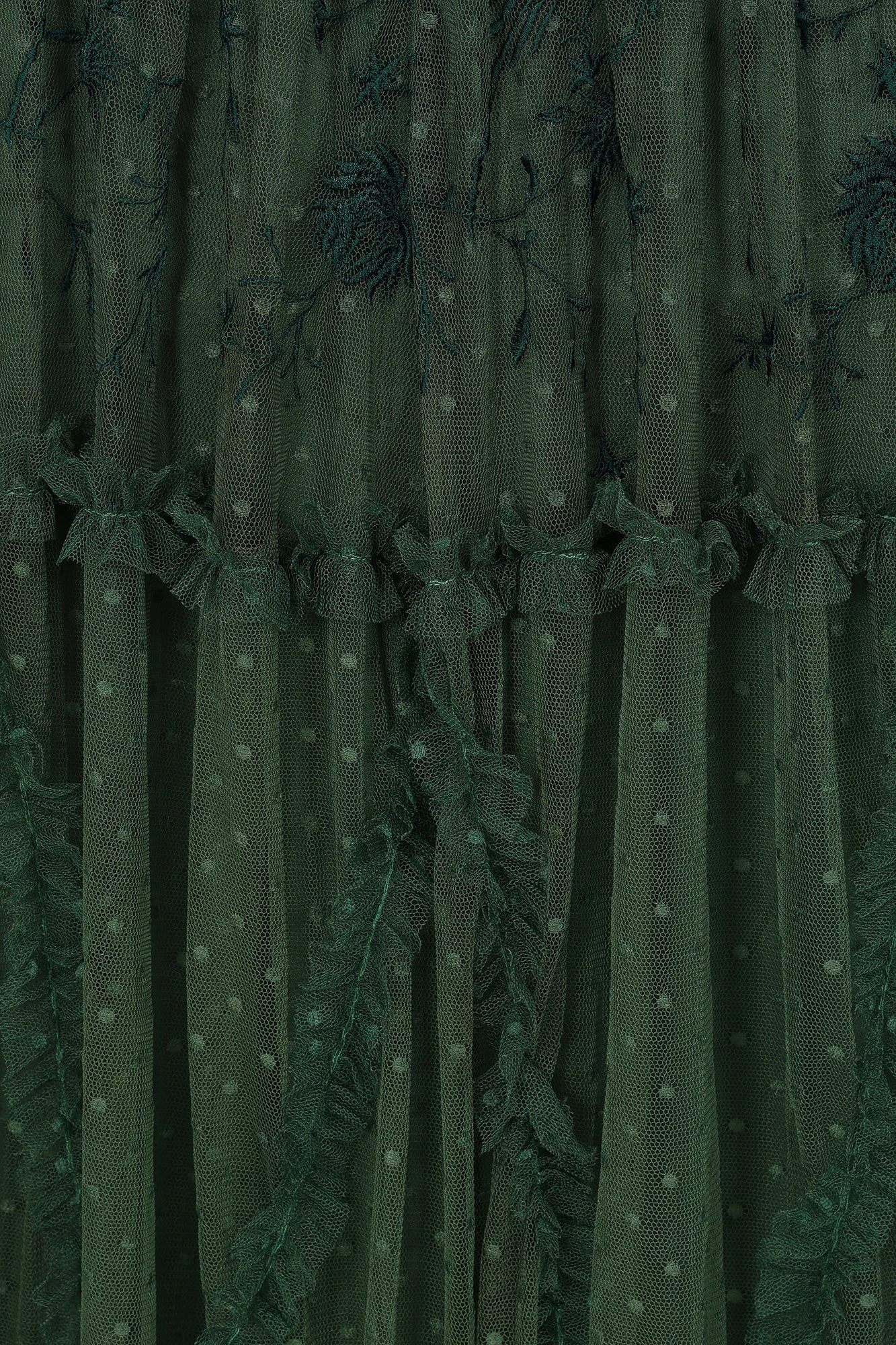 Ivy Green Floral Embroidered Maxi Dress 10 Ivy Green Floral Embroidered Maxi Dress - Image 10