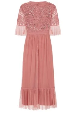 Jenna Rose Cornelli Sequin Midi Dress -Frock And Frill US Jenna Rose Cornelli Midi Dress 13