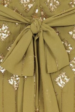 Laurie Willow Sequin Midi Dress -Frock And Frill US Laurie Willow Sequin Midi Dress 4