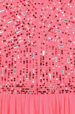 Lela Strawberry Embellished Midi Dress -Frock And Frill US Lela Strawberry Embellished Midi Dress 5