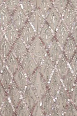 Lillian Ombre Embellished Maxi Dress -Frock And Frill US Lillian Ombre Embellished Maxi Dress 5