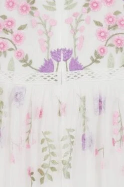 Lorea White Floral Embroidered Maxi Dress -Frock And Frill US Lorea White Floral Embroidered Maxi Dress 1 c688931d 0117 4f71 b63b 0da2627614f2