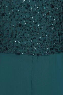 Lori Deep Teal Embellished Jumpsuit -Frock And Frill US Lori Teal Embellished Jumpsuit 3