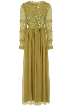 Lorna Willow Sequin Maxi Dress -Frock And Frill US Lorna Willow Sequin Maxi Dress 1