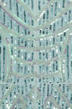 Marina Aqua Embellished Maxi Dress -Frock And Frill US Marina Aqua Embellished Maxi Dress 1