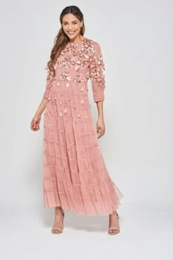 Marissa Rose Embellished Tiered Maxi Dress -Frock And Frill US Marissa Rose Embellished Maxi Dress 2