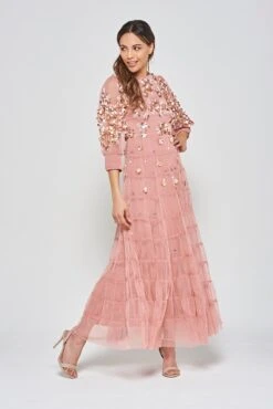 Marissa Rose Embellished Tiered Maxi Dress -Frock And Frill US Marissa Rose Embellished Maxi Dress 4