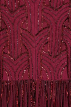 Natalia Berry Embellished Maxi Dress -Frock And Frill US Natalia Berry Embellished Maxi Dress . 1