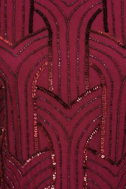 Natalia Berry Embellished Maxi Dress -Frock And Frill US Natalia Berry Embellished Maxi Dress . 3