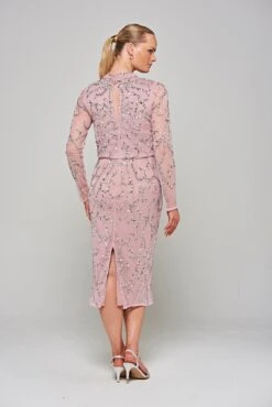 Nicola Lilac Sequin Midi Dress -Frock And Frill US Nicola Lilac Sequin Midi Dress 1 bdc0a18b 2d79 4457 83dc 391b8c637f61