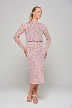 Nicola Lilac Sequin Midi Dress -Frock And Frill US Nicola Lilac Sequin Midi Dress 4 83f48665 b80d 4f22 9aac b9cc178b2b62