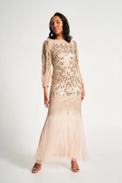 Odette Embellished Maxi Dress
