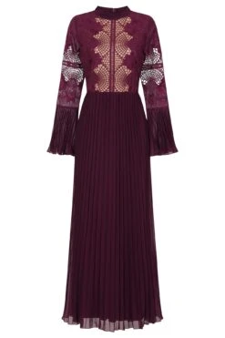 Frock And Frill US -Frock And Frill US Prunella Purple Maxi Dress 2