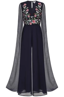 Frock And Frill US -Frock And Frill US Rue Navy Floral Jumpsuit 2