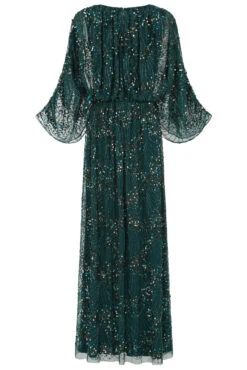 Sylvia Green Sequin Maxi Dress -Frock And Frill US Sylvia Green Sequin Maxi Dress 11